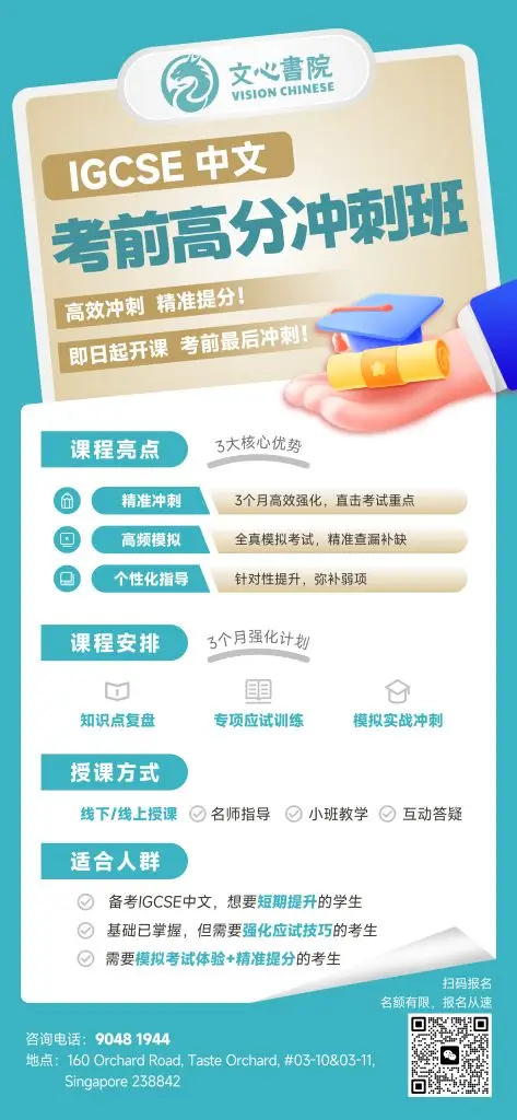 文心书院 Vision Chinese Academy - 新加坡华文教育