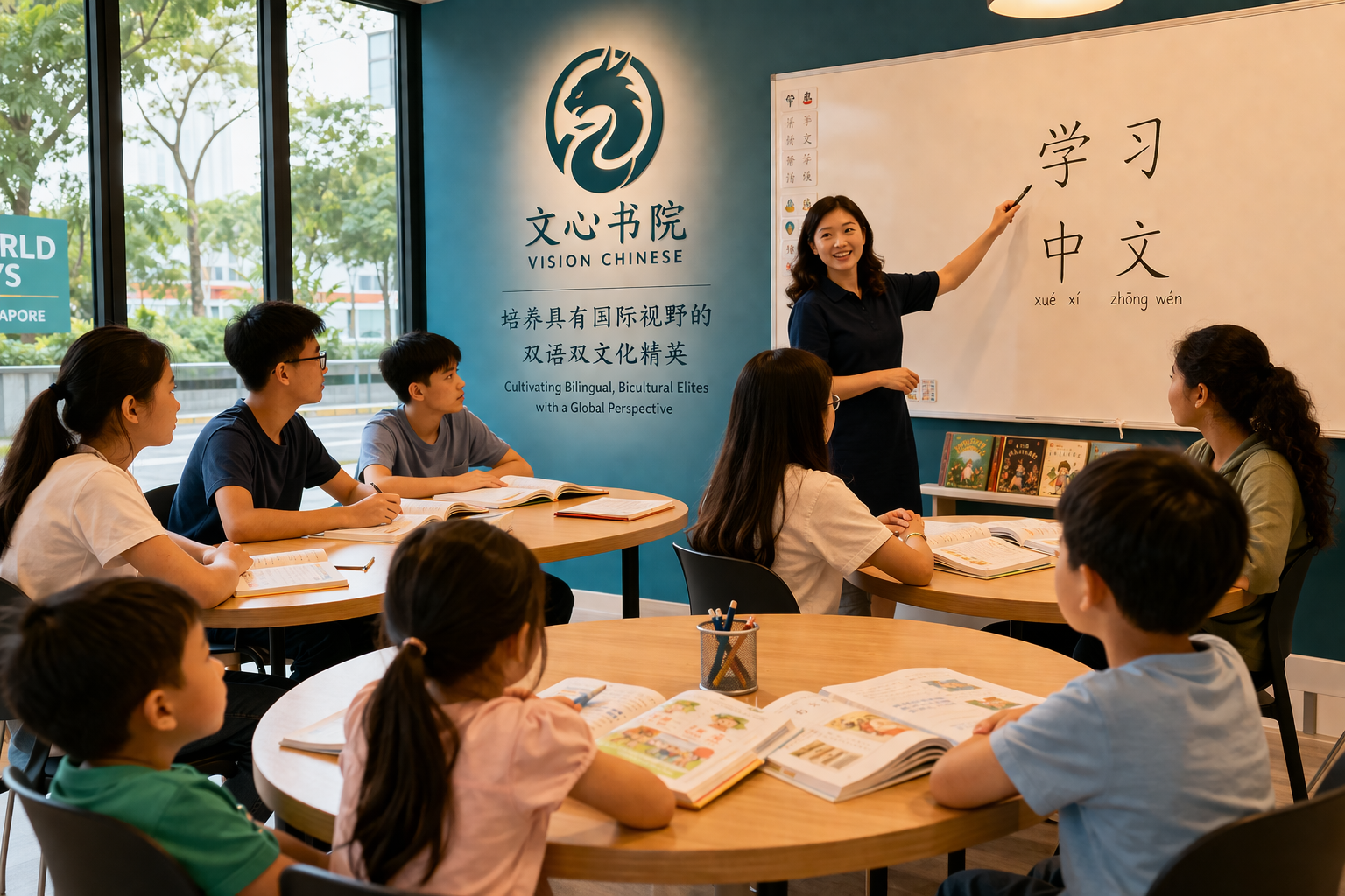 文心书院小班华文课堂